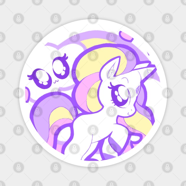 Magical AF Unicorn Magnet by pbarbalios